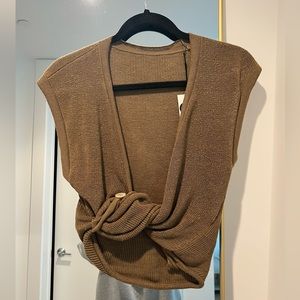 Jacquemus Wrap Top | Size 34 | Purchased on The Real Real